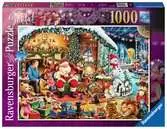 Návštěva u Santy 1000 dílků 2D Puzzle;Puzzle pro dospělé - Ravensburger