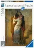 HAYEZ, POCAŁUNEK 1000 EL Puzzle;Puzzle dla dorosłych - Ravensburger