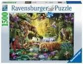 Tranquil Tigers           1500p Pussel;Vuxenpussel - Ravensburger