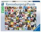 99 KOTÓW 1500 EL Puzzle;Puzzle dla dorosłych - Ravensburger