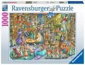 Mezzanotte in biblioteca Puzzle;Puzzle da Adulti - Ravensburger