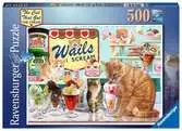 The Cat that got the Cream Pussel;Vuxenpussel - Ravensburger