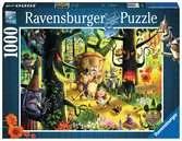 Lvi, tygři a medvědi 1000 dílků 2D Puzzle;Puzzle pro dospělé - Ravensburger