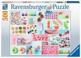 Sladká koláž 500 dílků 2D Puzzle;Puzzle pro dospělé - Ravensburger