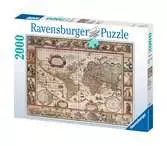 Mapa světa 2000 dílků 2D Puzzle;Puzzle pro dospělé - Ravensburger