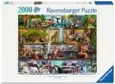 Zvířecí svět 2000 dílků 2D Puzzle;Puzzle pro dospělé - Ravensburger