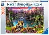 Divočina s květinami 3000 dílků 2D Puzzle;Puzzle pro dospělé - Ravensburger