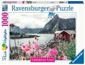 Skandinávie Lofoty, Norsko 1000 dílků 2D Puzzle;Puzzle pro dospělé - Ravensburger