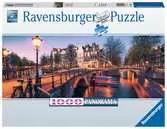 Amsterdam 1000 dílků Panorama 2D Puzzle;Puzzle pro dospělé - Ravensburger