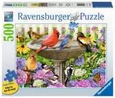 Bij het vogelbadje Puzzels;Puzzels voor volwassenen - Ravensburger