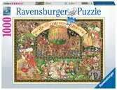 Windsorské manželky 1000 dílků 2D Puzzle;Puzzle pro dospělé - Ravensburger