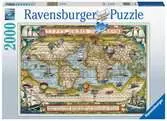 Cesta kolem světa 2000 dílků 2D Puzzle;Puzzle pro dospělé - Ravensburger