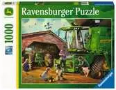 John Deere Then & Now     1000p Puzzle;Puzzles adultes - Ravensburger