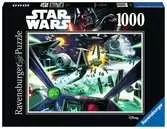 Star Wars: X-Wing Kokpit 1000 dílků 2D Puzzle;Puzzle pro dospělé - Ravensburger