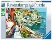 Romantika v Cinque Terre 1500 dílků 2D Puzzle;Puzzle pro dospělé - Ravensburger