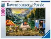 Kempování 1000 dílků 2D Puzzle;Puzzle pro dospělé - Ravensburger