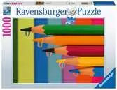 Barevné tužky 1000 dílků 2D Puzzle;Puzzle pro dospělé - Ravensburger