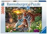 UKRYTY TYGRYS 3000EL. Puzzle;Puzzle dla dorosłych - Ravensburger