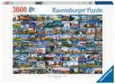 99 krásných míst  3000 dílků 2D Puzzle;Puzzle pro dospělé - Ravensburger