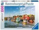 Romantický přístav Ahrenshoop 1000 dílků 2D Puzzle;Puzzle pro dospělé - Ravensburger