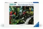 Puzzle 2000 p - Le paradis des perroquets Puzzle;Puzzles adultes - Ravensburger