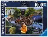 Jurský park 1000 dílků 2D Puzzle;Puzzle pro dospělé - Ravensburger