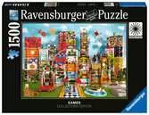 Eamesův fantastický dům 1500 dílků 2D Puzzle;Puzzle pro dospělé - Ravensburger