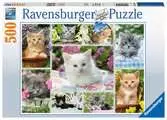 17193 4  バスケットの中の子猫 500ピース パズル;大人向けパズル - Ravensburger