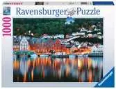 17222 1  ノルウェー・ベルゲン 1000ピース パズル;大人向けパズル - Ravensburger