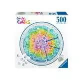 Puzzle rond 500 p - Rainbow cake (Circle of Colors) Puzzle;Puzzles adultes - Ravensburger