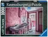 Ztracená místa: Růžová koupelna 1000 dílků 2D Puzzle;Puzzle pro dospělé - Ravensburger