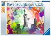 Puzzle 500 p - Carte postale de New York Puzzle;Puzzles adultes - Ravensburger
