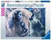 Vlčí magie 1000 dílků 2D Puzzle;Puzzle pro dospělé - Ravensburger