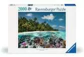 Puzzle 2000 p - Une plongée aux Maldives Puzzle;Puzzles adultes - Ravensburger