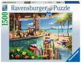 Plážový bar 1500 dílků 2D Puzzle;Puzzle pro dospělé - Ravensburger