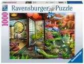 Japanese Garden Teahouse  1000p Pussel;Vuxenpussel - Ravensburger