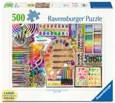 La palette de l artiste Puzzles;Puzzles pour adultes - Ravensburger