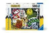 Peanuts: Snoopy - Graffiti 500 dílků 2D Puzzle;Puzzle pro dospělé - Ravensburger