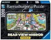 Rearview Puzzle Politie achtervolging Puzzels;Puzzels voor volwassenen - Ravensburger