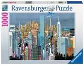 Město New York 1000 dílků 2D Puzzle;Puzzle pro dospělé - Ravensburger