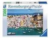 Colorful Procida Italy 1500p Palapelit;Aikuisten palapelit - Ravensburger