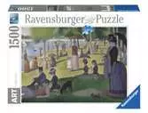 Georges Seurat: Nedělní odpoledne na ostrově Grande Jatte 1500 dílků 2D Puzzle;Puzzle pro dospělé - Ravensburger