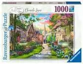 Procházka venkovskou uličkou 1000 dílků 2D Puzzle;Puzzle pro dospělé - Ravensburger