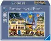 Passegiata notturna a Parigi Ravensburger Puzzle  18000 pz Puzzle;Puzzle da Adulti - Ravensburger