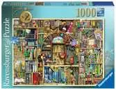 Puzzle 2D 1000 elementów: Magiczny regał z książkami 2 Puzzle;Puzzle dla dorosłych - Ravensburger