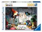 Puzzle 2D 1000 elementów: Biurko arysty Puzzle;Puzzle dla dorosłych - Ravensburger