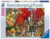 UKRYTY ŚWIAT 1000 EL. Puzzle;Puzzle dla dorosłych - Ravensburger