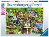 PTASIA OSADA - 1000EL. Puzzle;Puzzle dla dorosłych - Ravensburger