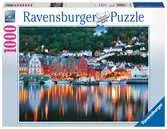 Bergen, Norwegen         1000p Palapelit;Aikuisten palapelit - Ravensburger