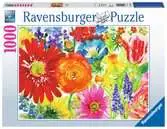 BUJNOŚĆ KWIATÓW 1000 EL. Puzzle;Puzzle dla dorosłych - Ravensburger